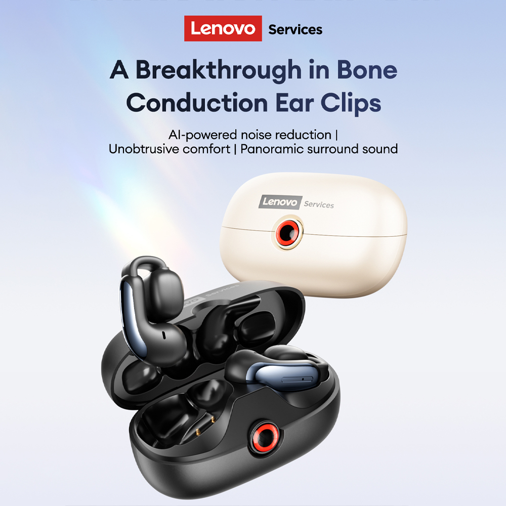Outdoor Sport Games - Lenovo LES-108 Conduction osseuse TWS oreille