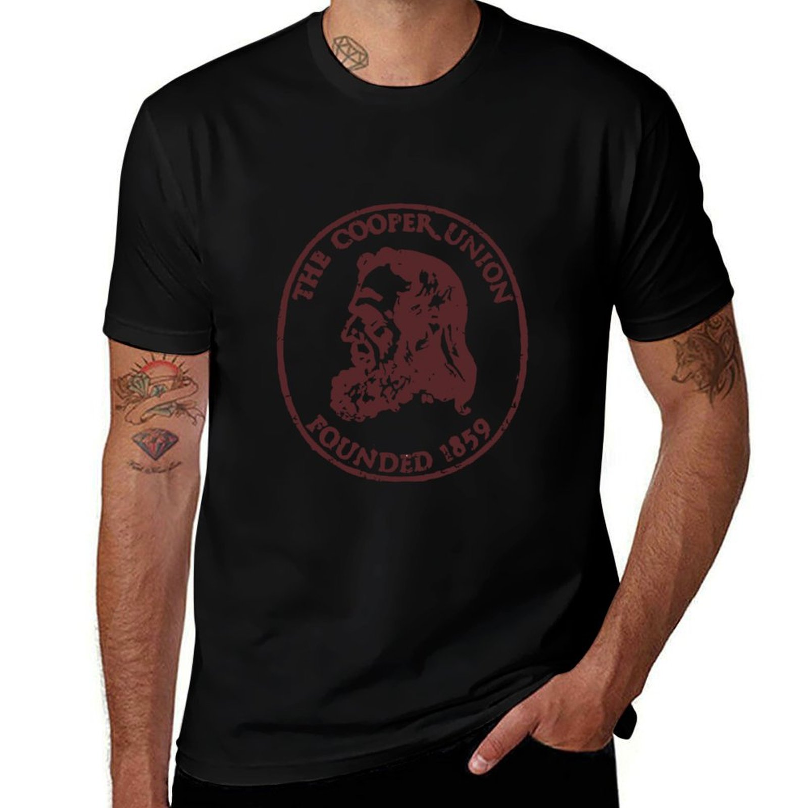 Academy Sports Outdoor - T-shirt de l'Académie Cooper Union, T-shirt