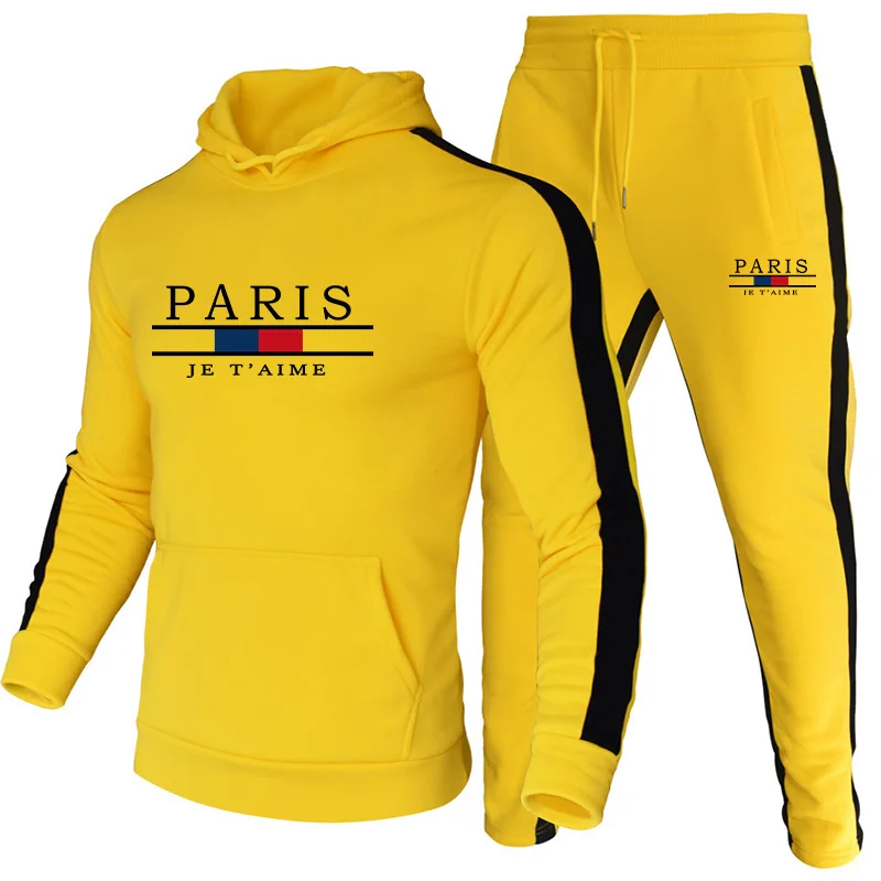 Outdoor Sports Outfit - Ensemble de survêtement pour homme, sweat-shirts