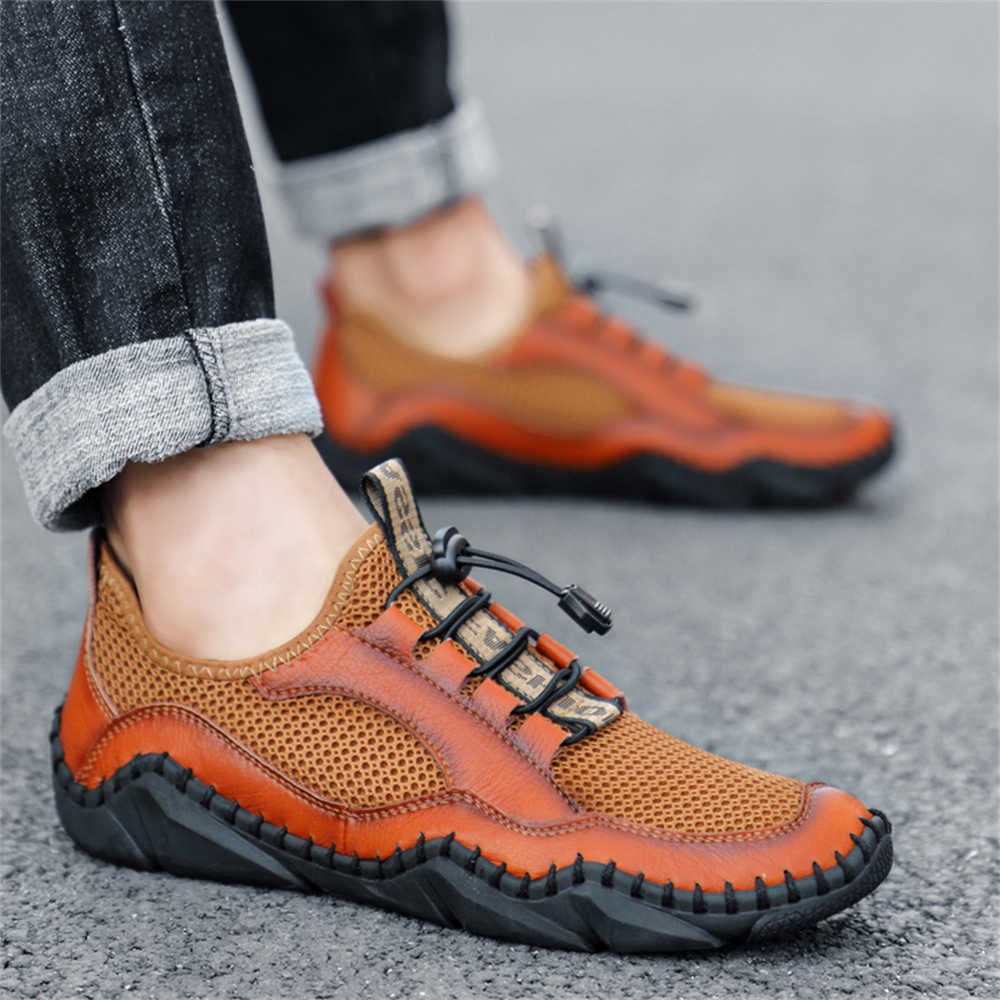 Outdoor Sport News - Baskets pour hommes à semelle souple,
