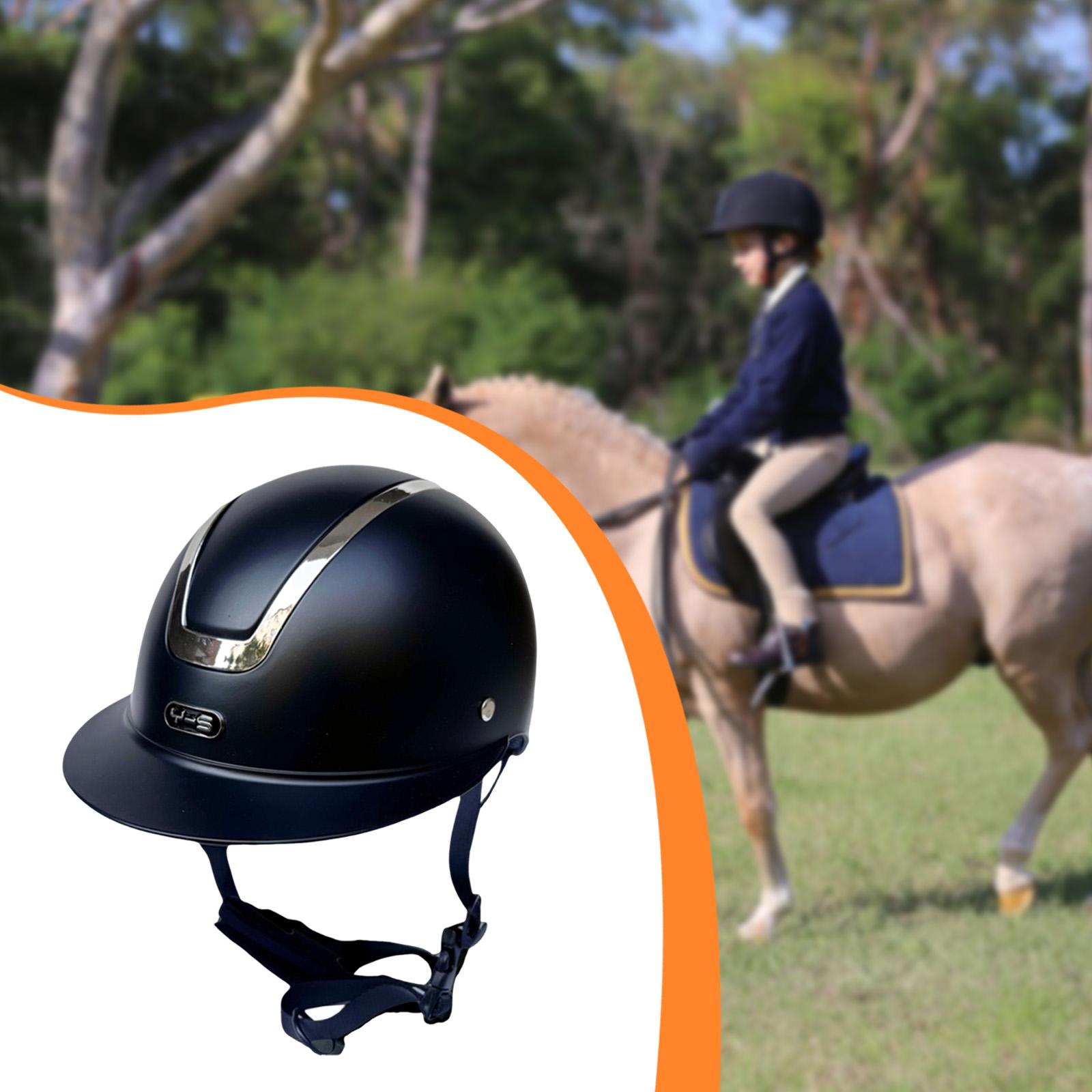 Equestrian Helmet - Casque d'équitation pour enfants réglable, résistant