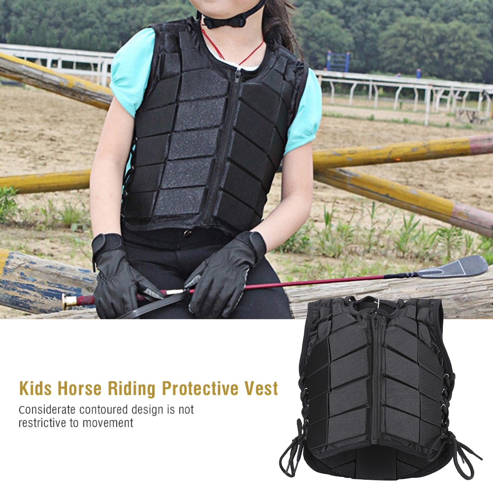 Gilet d'équitation pour enfant - Equestrian Helmet avis et prix