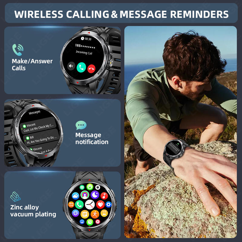 LIGE – montre connectée pour h - Outdoor Sport News avis et prix